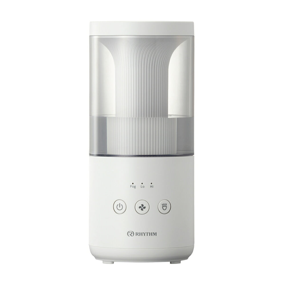 リズム MIST Mini 2 プールレス 卓上 加湿器 超音波振動加湿方式 ライトグレー 9YY030RH08B