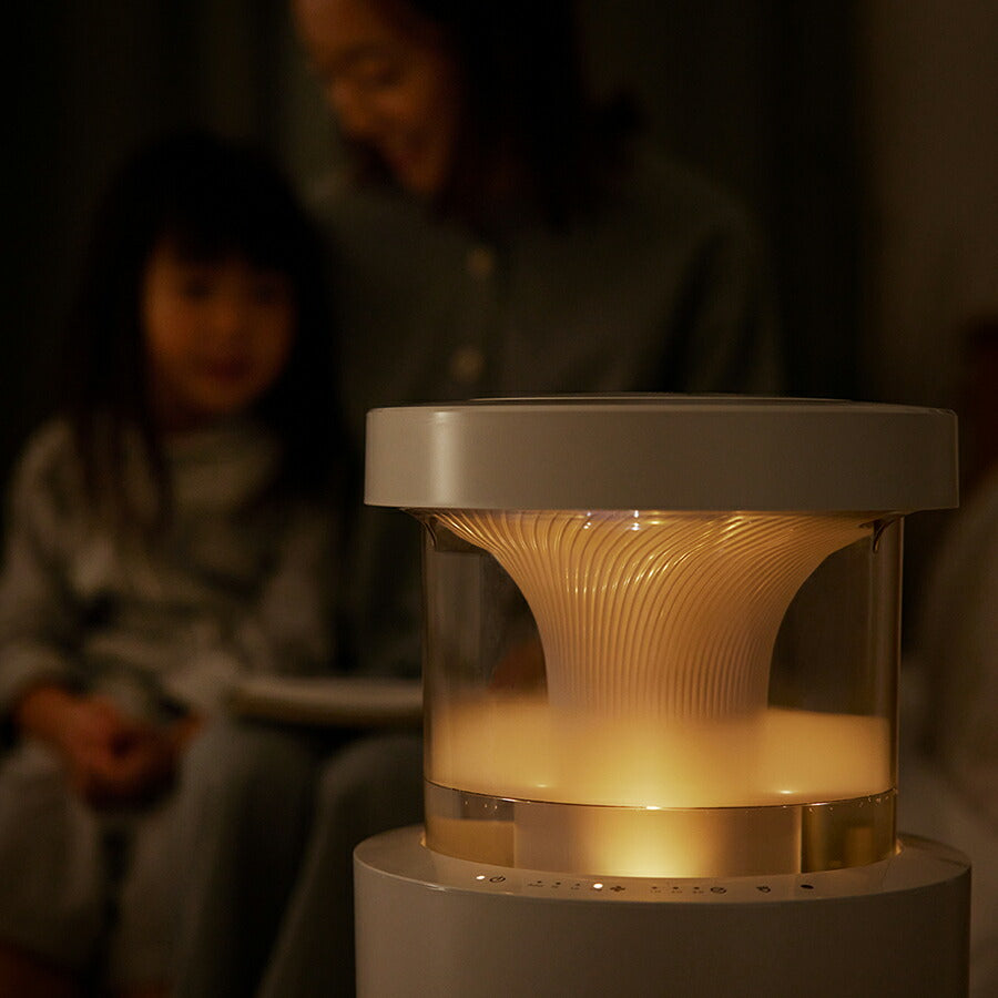 リズム MIST 350 超音波式 プールレス 加湿器 ライトグレー 9YYA29RH08