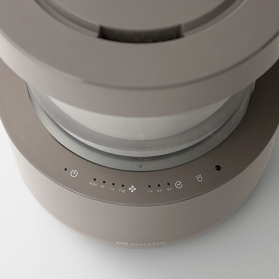 リズム MIST 350 超音波式 プールレス 加湿器 ウォームグレー