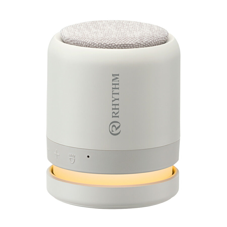 リズム ポータブル スピーカー Bluetooth 高音質 防水 IP67 LED ナイト