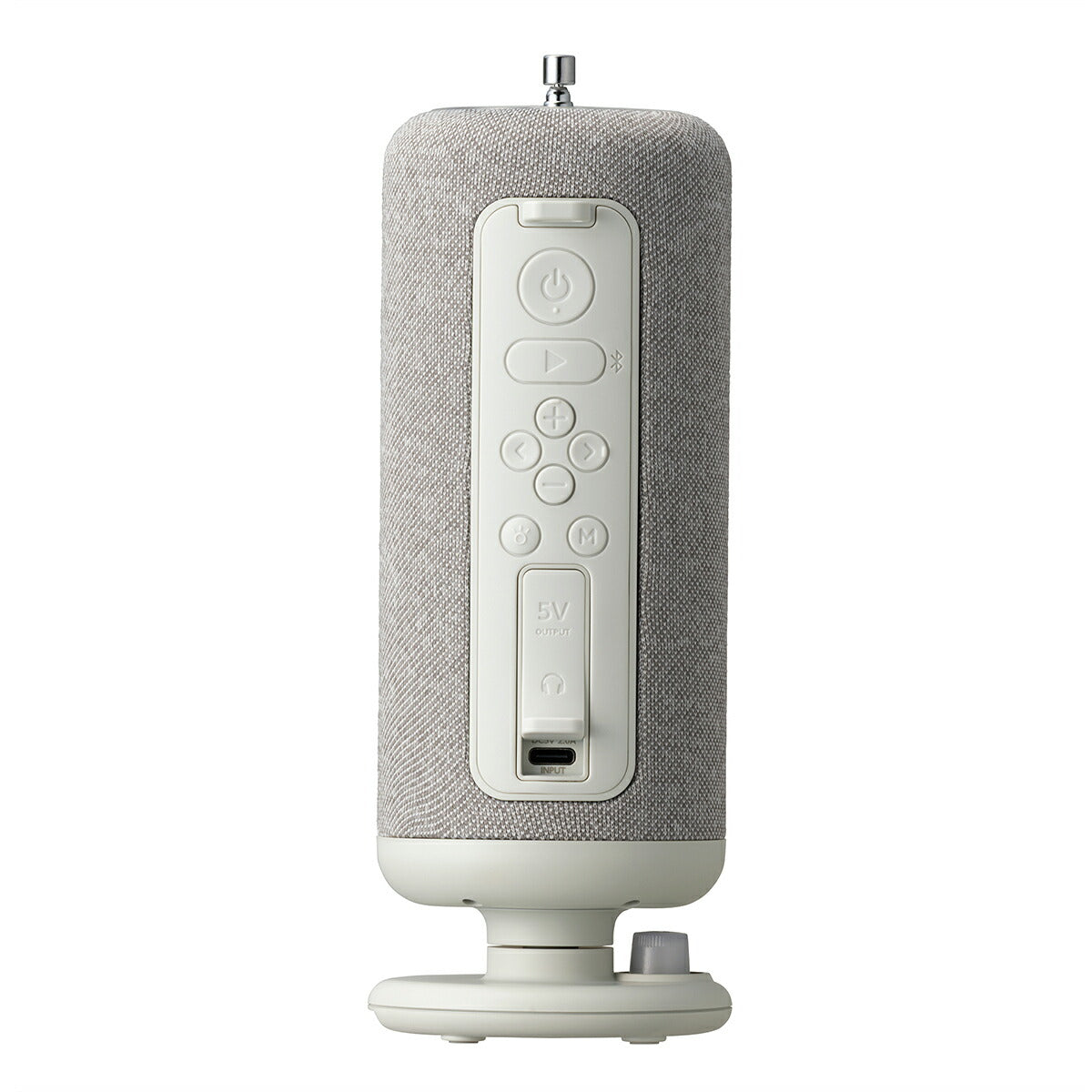 リズム クランクスピーカー 手回し充電 ワイヤレススピーカー 防災用