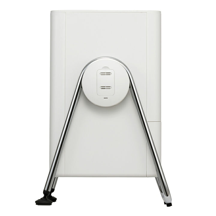 リズム 空気清浄機 コンパクトサイズ 36畳 2重反転ファン ライトグレー Silky Wind Clean 9YYA63RH08