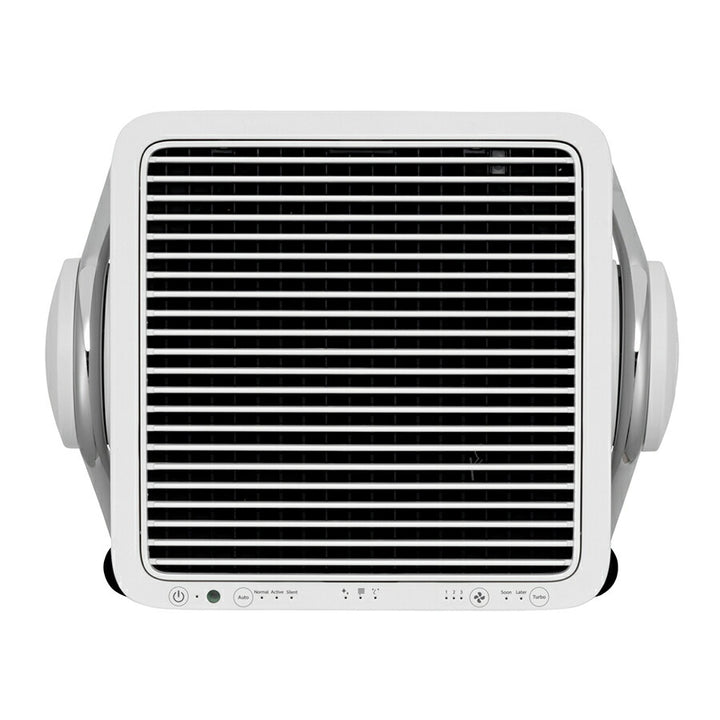 リズム 空気清浄機 コンパクトサイズ 36畳 2重反転ファン ライトグレー Silky Wind Clean 9YYA63RH08