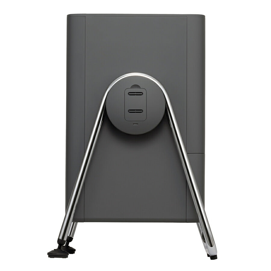 リズム 空気清浄機 コンパクトサイズ 36畳 2重反転ファン ダークグレー Silky Wind Clean 9YYA63RH82