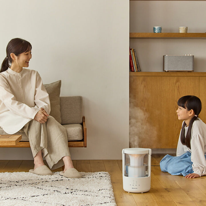 リズム MIST 250 超音波式 プールレス 加湿器 ライトグレー 9YYA64RH08