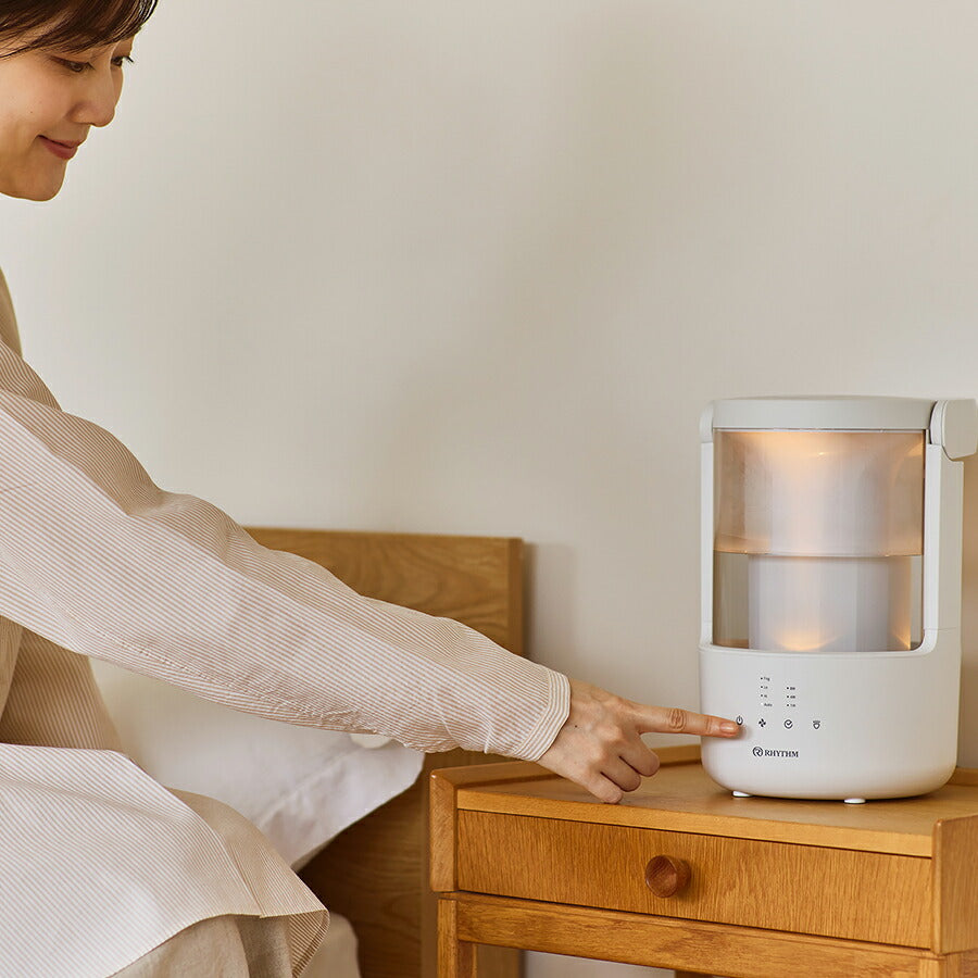 【最新モデル】RHYTHM　超音波式加湿器　MIST250　9YYA64RH08 RHYTHM リズム プールレス加湿器 MIST250 9YYA64RH08 超音波式 2L 7畳