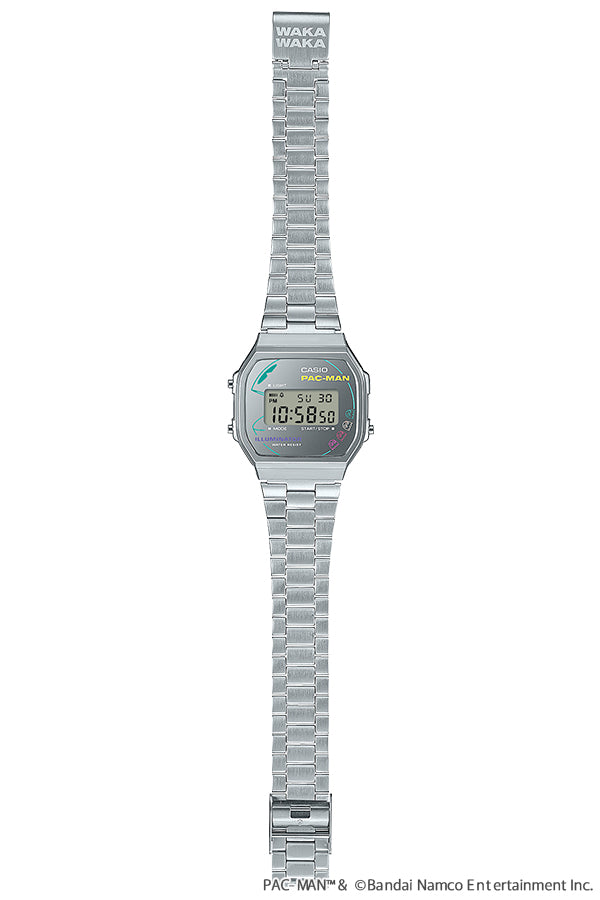 【中古×2本売り】A.P.C.×CASIO コラボ腕時計 Casio x A.P.C. A1000ACD-7 Limited Edition Stainless Steel Digital