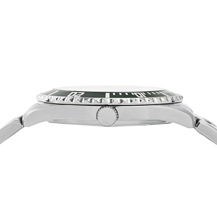 アブソリュート 3針 ダイバーデザイン AB004-GR メンズ クオーツ 電池式 グリーンダイヤル メタルバンド
