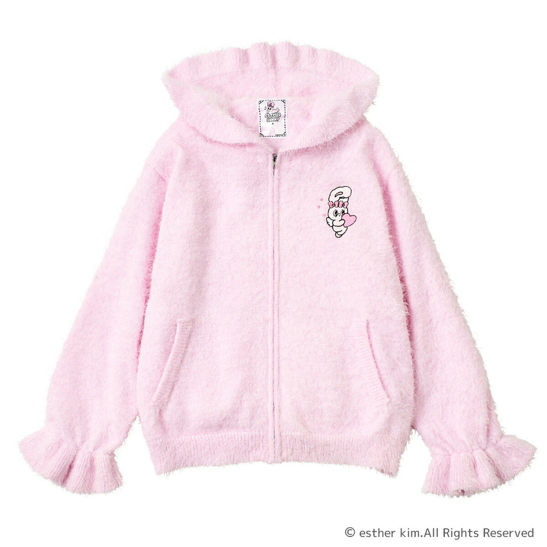 AH エンジェルハート エスターバニー コラボレーション ルームウェア ミニクロック付き AH-RW-EB レディース トップス ショートパンツ フリーサイズ ピンク