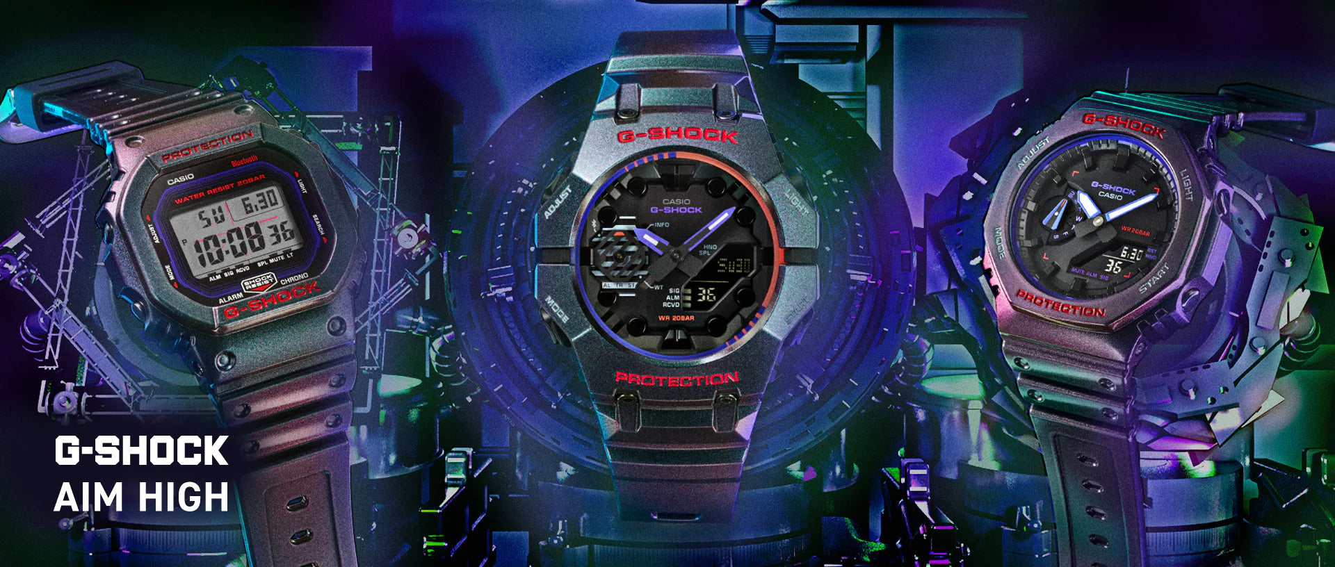 G-SHOCK アクション ハイスコア DW-B5600AH-6JF メンズ 腕時計 電池式