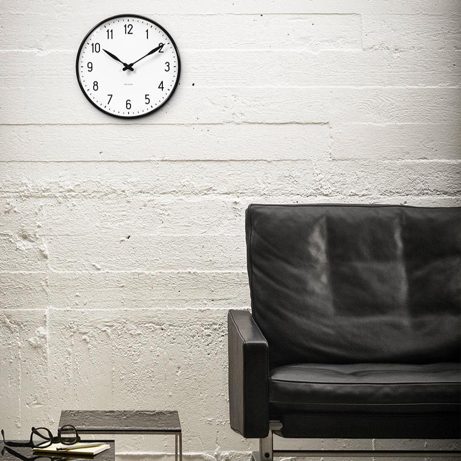 アルネヤコブセン ステーション 290mm 掛時計 ウォールクロック