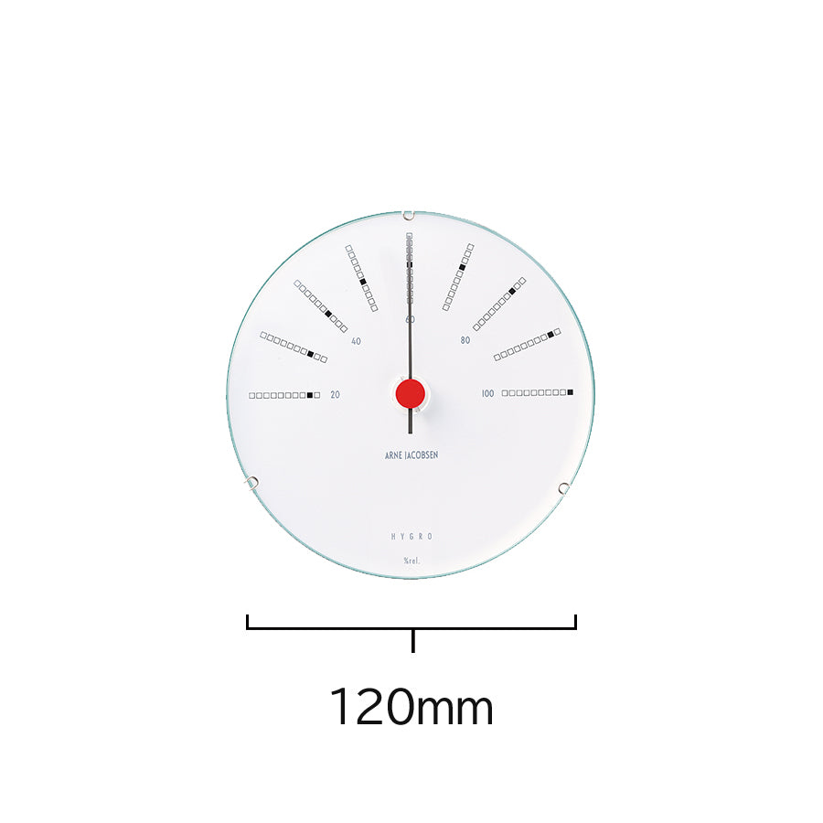 アルネヤコブセン バンカーズ 120mm 掛湿度計 AJ43685