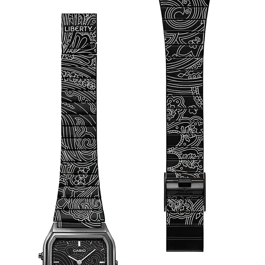 カシオ クラシック リバティ コラボレーションモデル AQ-230EBLT-1AJR メンズ レディース 電池式 アナデジ ブラック