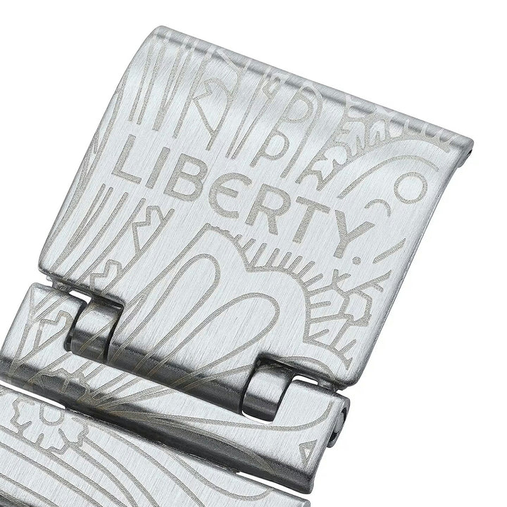 カシオ クラシック リバティ コラボレーションモデル AQ-230ELT-7AJR メンズ レディース 電池式 アナデジ シルバー