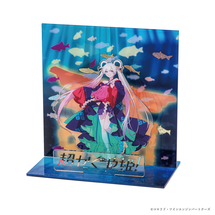 ギャラック 映画『超かぐや姫！』 コラボレーション グッズ 月見ヤチヨ スマートウォッチ アクリルスタンド HUC-CK-FT5-Y AS-CK-Y