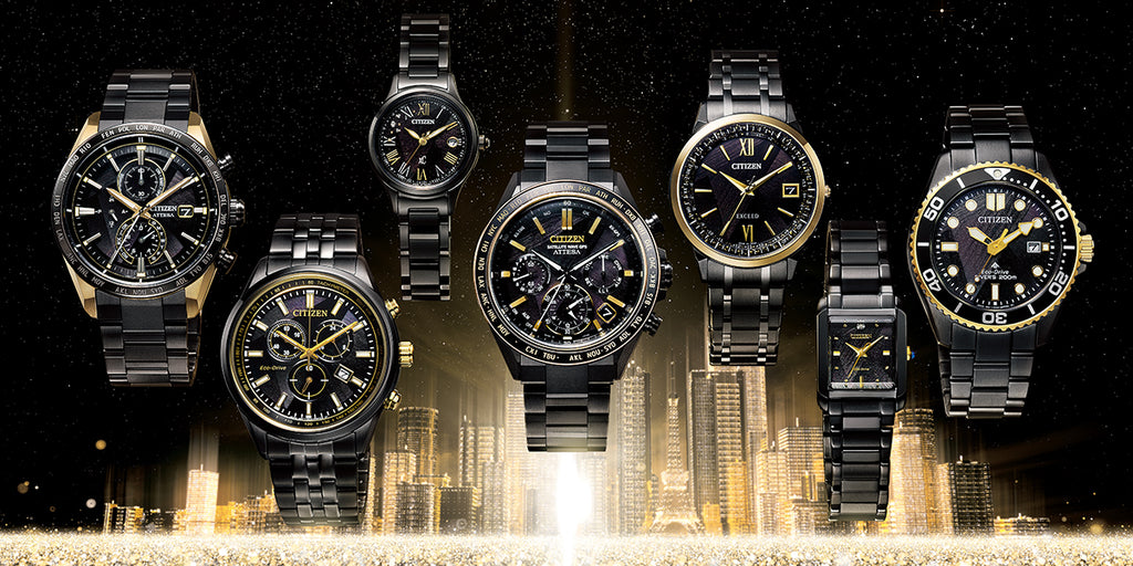 シチズンコレクション エコ・ドライブ 50周年記念 限定モデル LIGHT in BLACK AT2576-68E メンズ ソーラー クロノグラフ