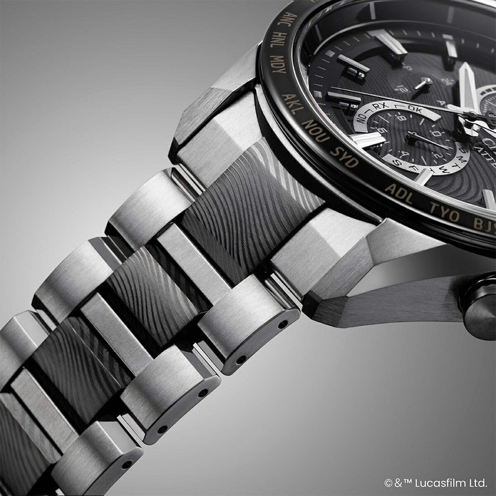 シチズン アテッサ ACT Line スター・ウォーズ 『マンダロリアン』 限定モデル AT8385-55E メンズ 腕時計 ソーラー 電波 クロノグラフ