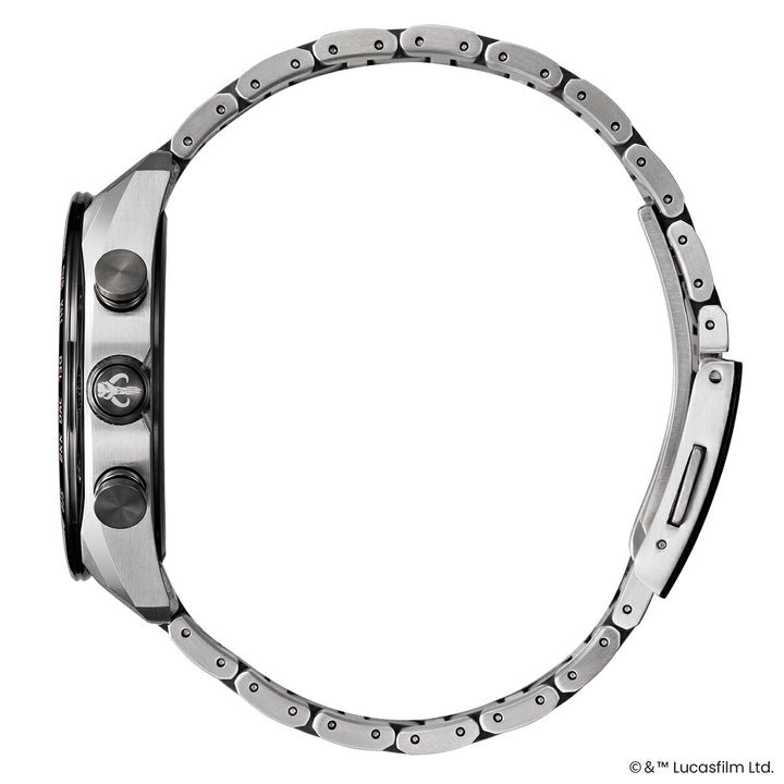 シチズン アテッサ ACT Line スター・ウォーズ 『マンダロリアン』 限定モデル AT8385-55E メンズ 腕時計 ソーラー 電波 クロノグラフ