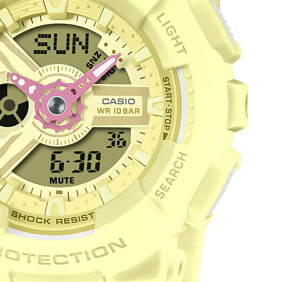 BABY-G ビビッドアクセントハンズ BA-110AH-9AJF レディース 電池式