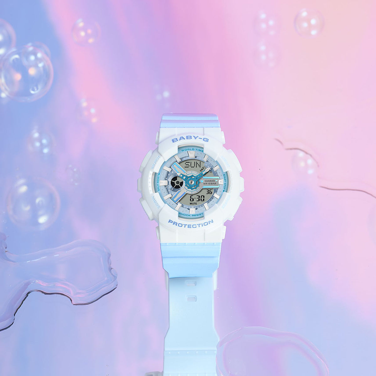 BABY-G プリズムドリーミーカラー BA-110PD-2AJF レディース 電池式