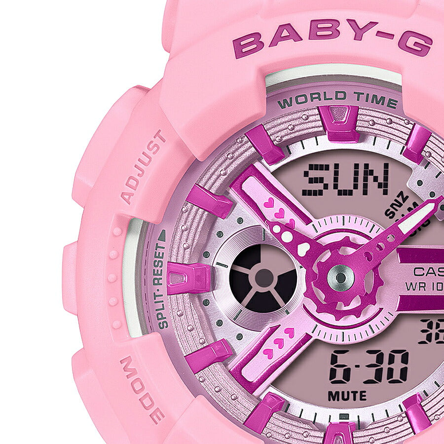 BABY-G Y2K フレッシュ カラーズ BA-110YK-4AJF レディース 電池式 アナデジ ビッグケース 樹脂バンド ピンク 国内 –  THE CLOCK HOUSE公式オンラインストア