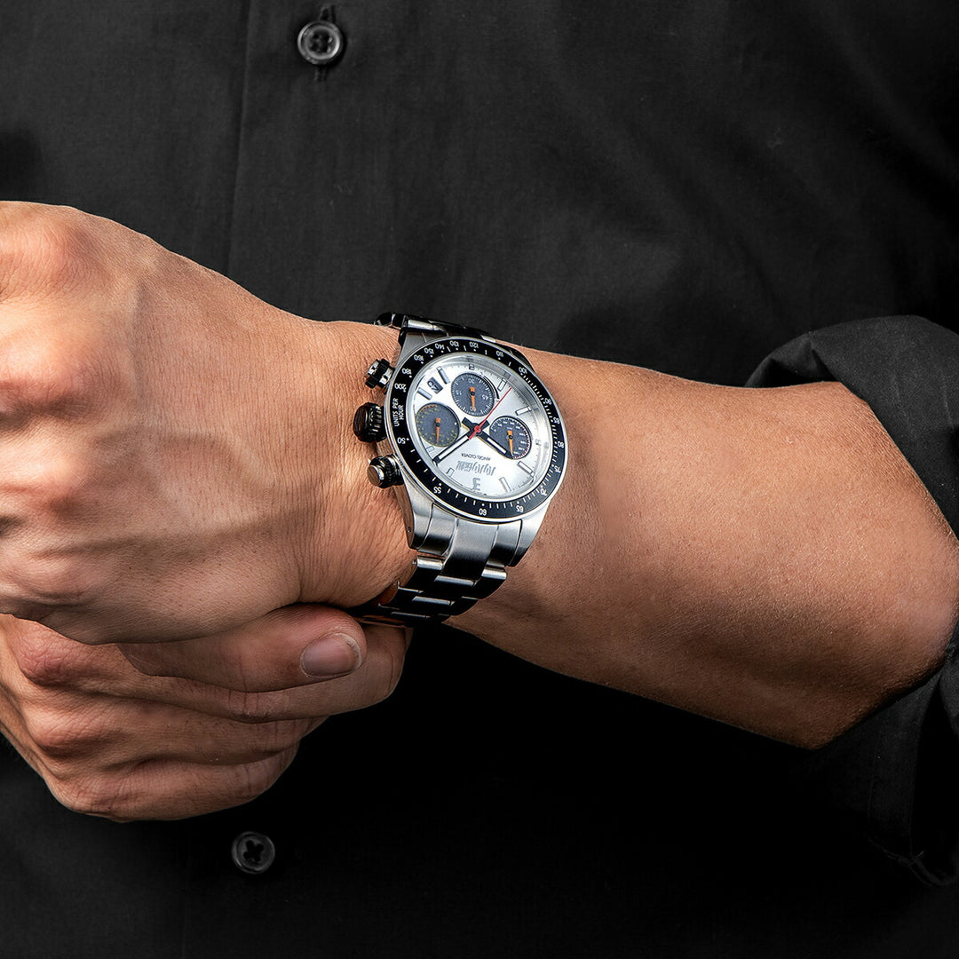 エンジェルクローバー バリバリ伝説 コラボレーションモデル 聖 秀吉 SUZUKI GSX750S KATANA BA40-HI メンズ ソーラー クロノグラフ