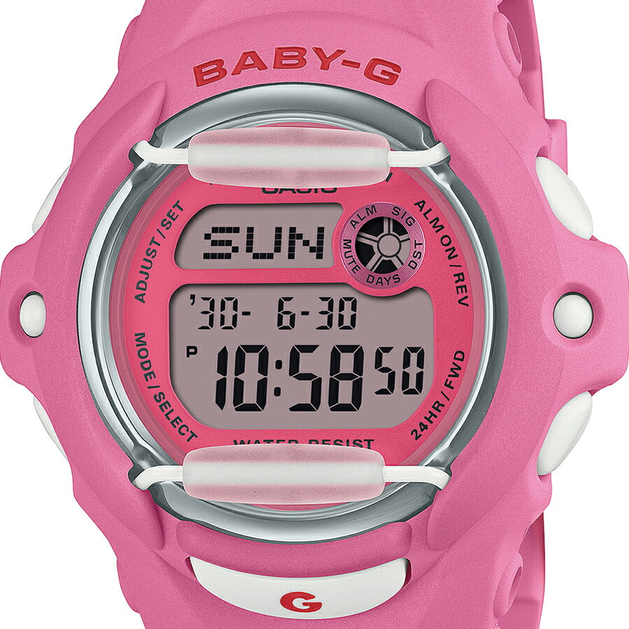 BABY-G チェリーレッドアクセント BG-169CH-4JF レディース 電池式