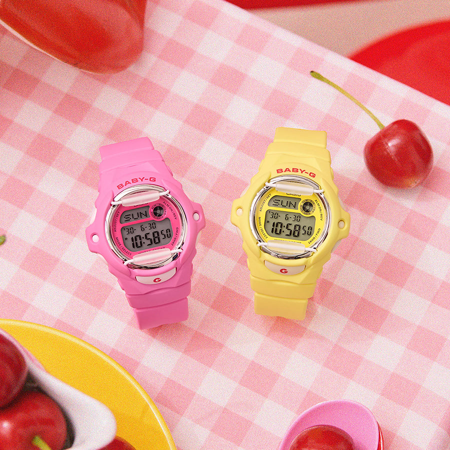 BABY-G チェリーレッドアクセント BG-169CH-9JF レディース 電池
