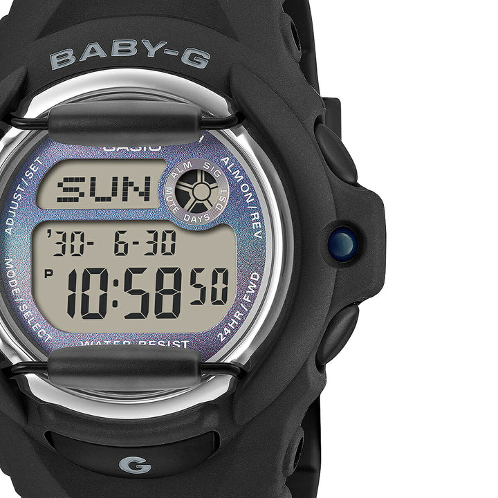 BABY-G グランジ グラジエントダイヤル ブラック BG-169GD-1JF レディース 電池式 デジタル 樹脂バンド フロントプロテクター