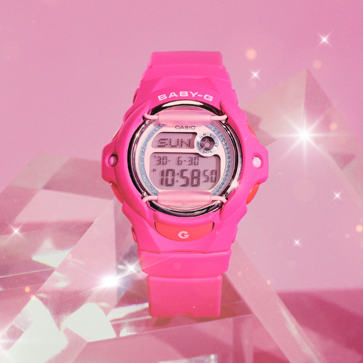 5月15日発売》BABY-G グリッターダイヤル BG-169KB-4B1JF レディース