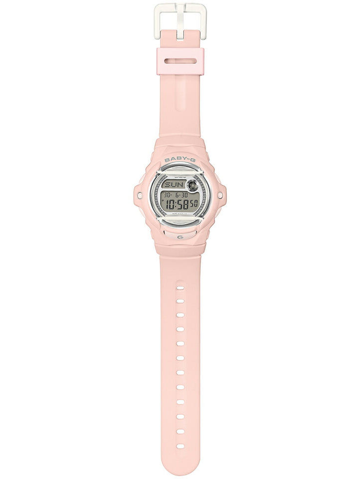 BABY-G グリッターダイヤル BG-169KB-4JF レディース 電池式 デジタル 樹脂バンド フロントプロテクター ピンク