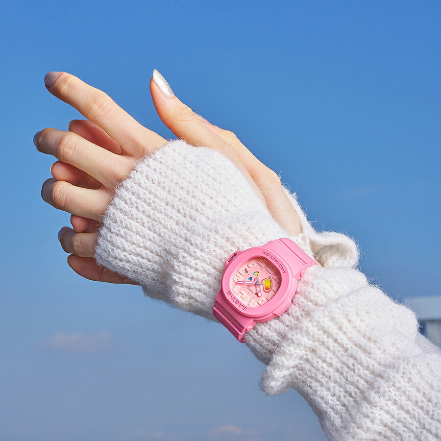 BABY-G プレイフルハーツシリーズ BGA-10-4AJF レディース 電池式 アナログ 樹脂バンド ピンク 国内正規品 カシオ
