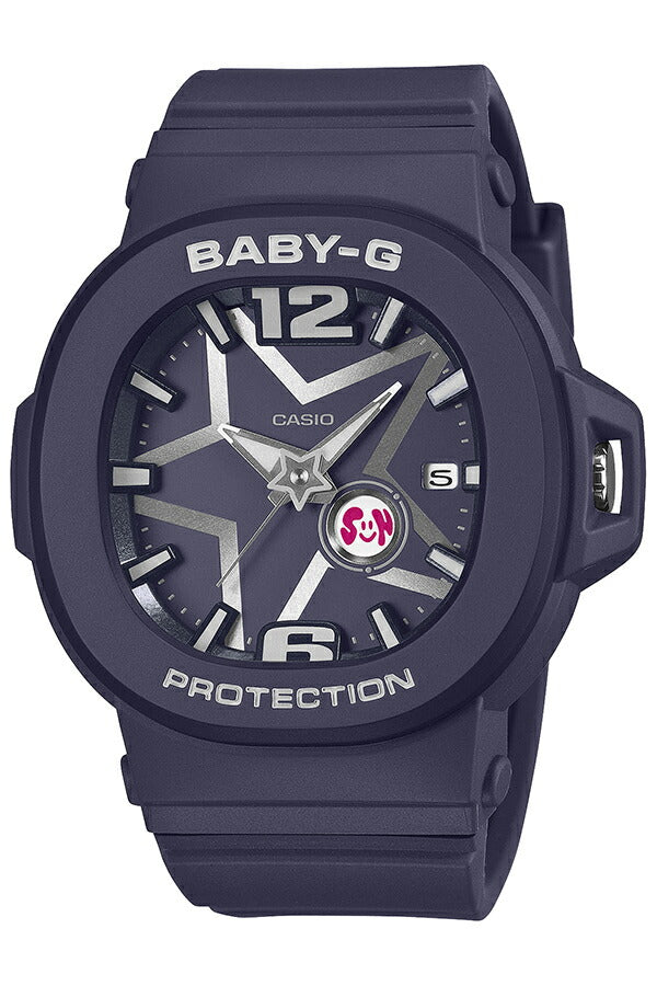 BABY-G スペースポップダイヤル BGA-10D-2A1JF レディース 電池式 アナログ 樹脂バンド ネイビー