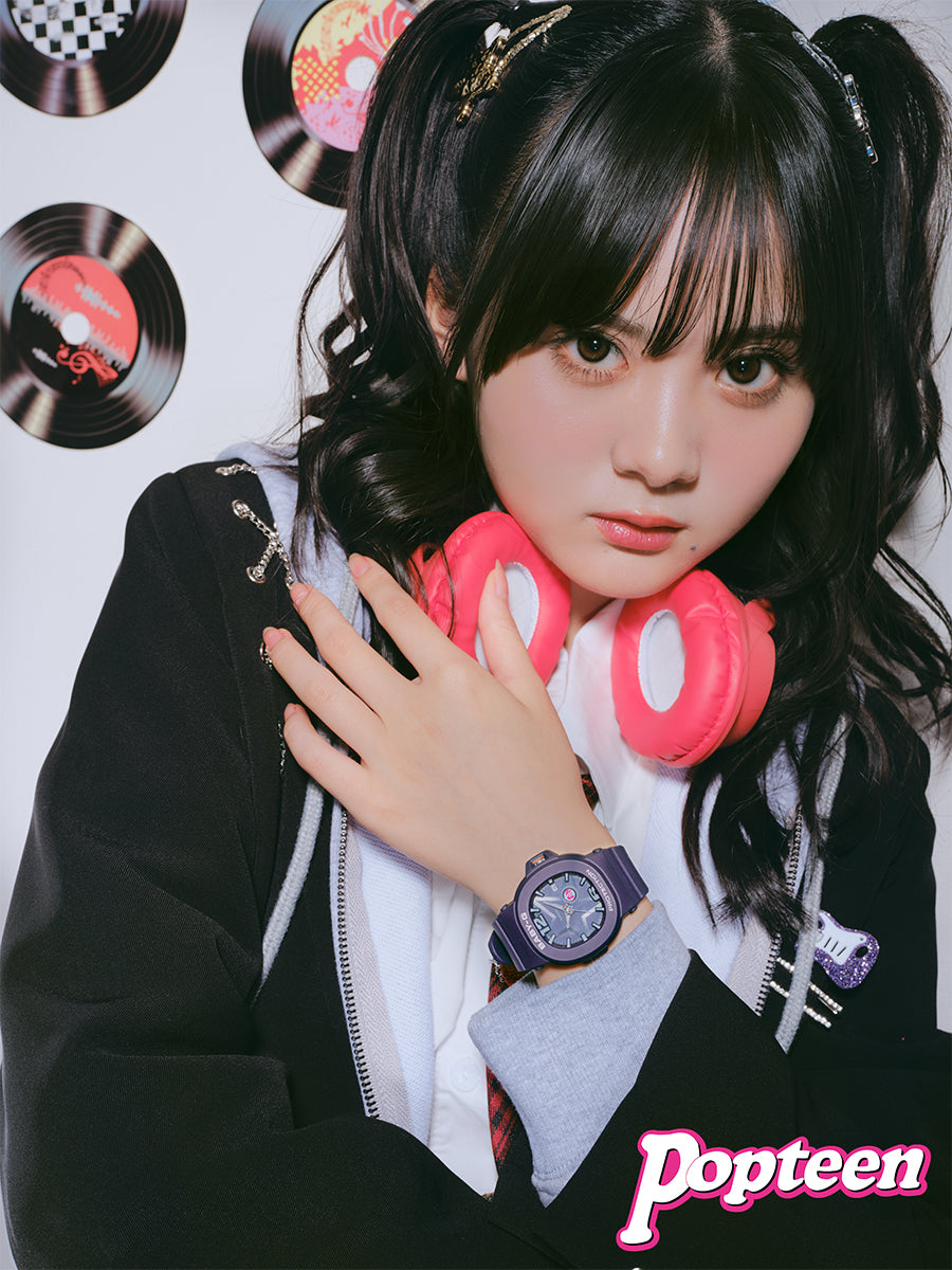 BABY-G スペースポップダイヤル BGA-10D-2A1JF レディース 電池式 アナログ 樹脂バンド ネイビー