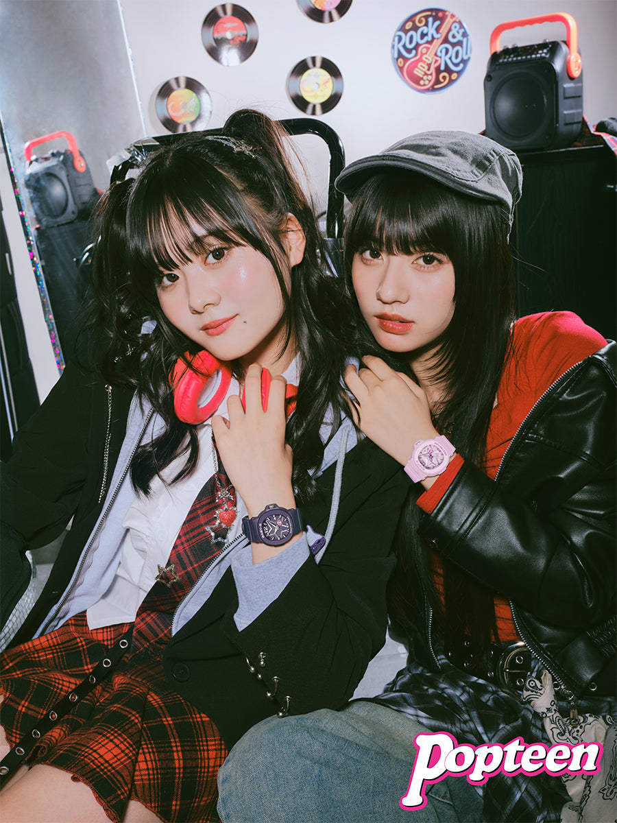 BABY-G スペースポップダイヤル BGA-10D-2A1JF レディース 電池式 アナログ 樹脂バンド ネイビー