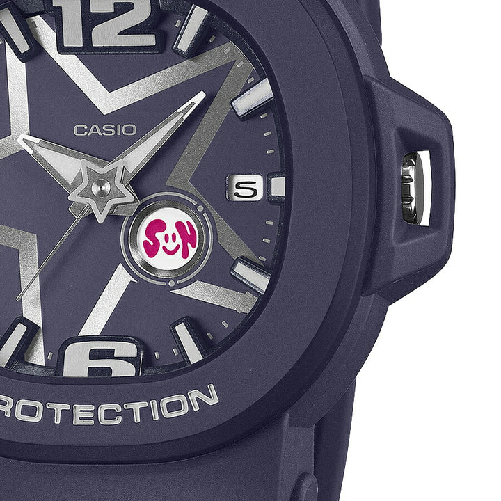 BABY-G スペースポップダイヤル BGA-10D-2A1JF レディース 電池式 アナログ 樹脂バンド ネイビー