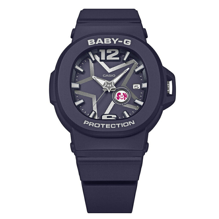BABY-G スペースポップダイヤル BGA-10D-2A1JF レディース 電池式 アナログ 樹脂バンド ネイビー