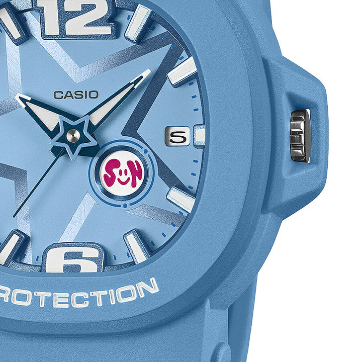 BABY-G スペースポップダイヤル BGA-10D-2A2JF レディース 電池式 アナログ 樹脂バンド ブルー