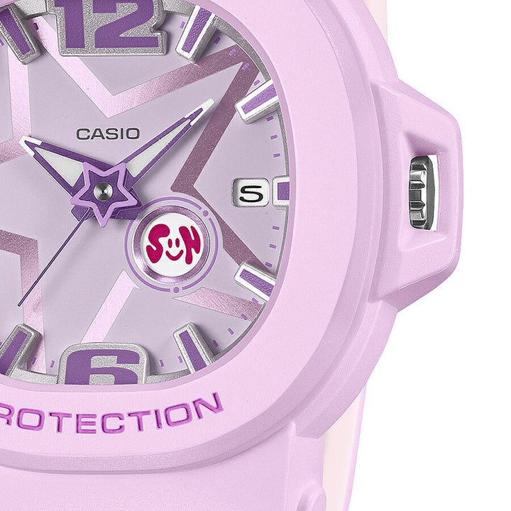 BABY-G スペースポップダイヤル BGA-10D-6AJF レディース 電池式 アナログ 樹脂バンド ピンク
