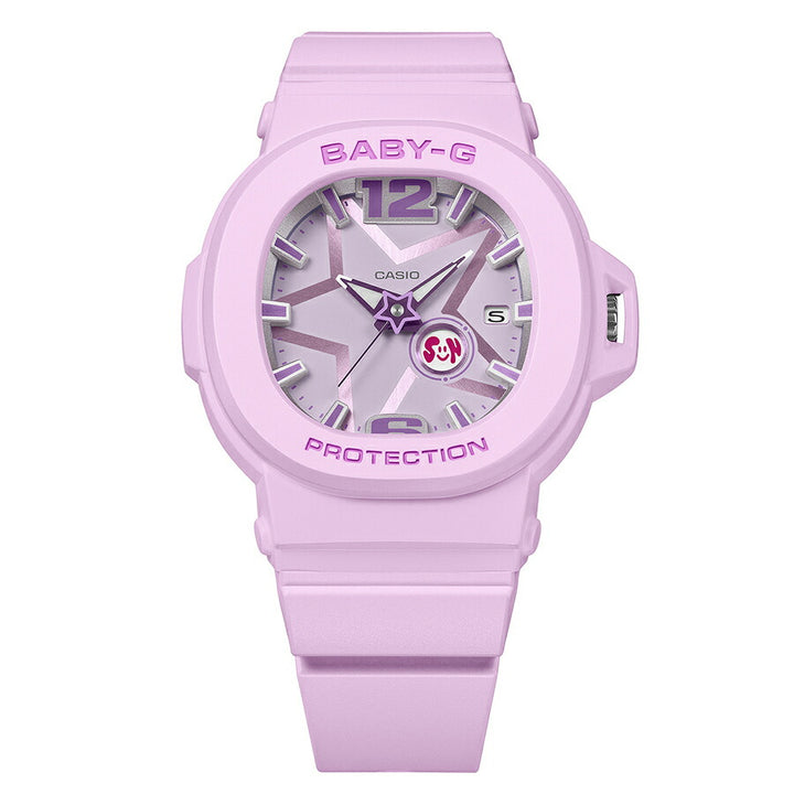 BABY-G スペースポップダイヤル BGA-10D-6AJF レディース 電池式 アナログ 樹脂バンド ピンク