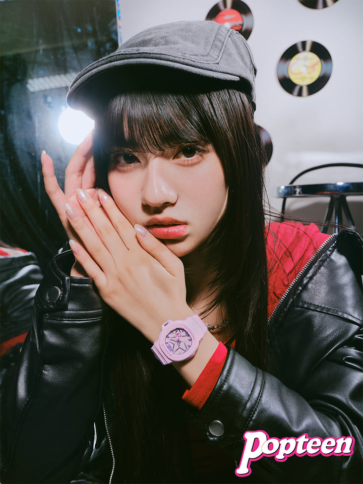 BABY-G スペースポップダイヤル BGA-10D-6AJF レディース 電池式 アナログ 樹脂バンド ピンク