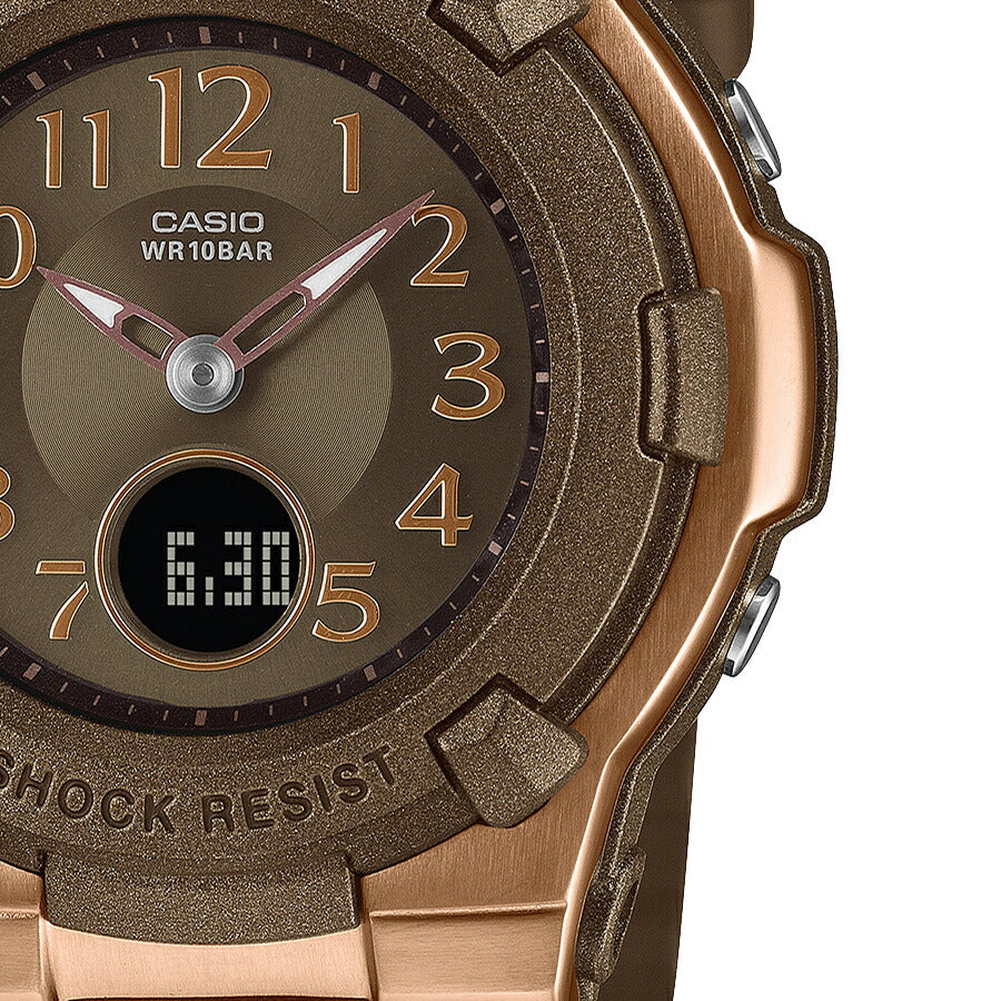 BABY-G ダークカラーズ ブラウン BGA-1100DC-5AJF レディース 電波