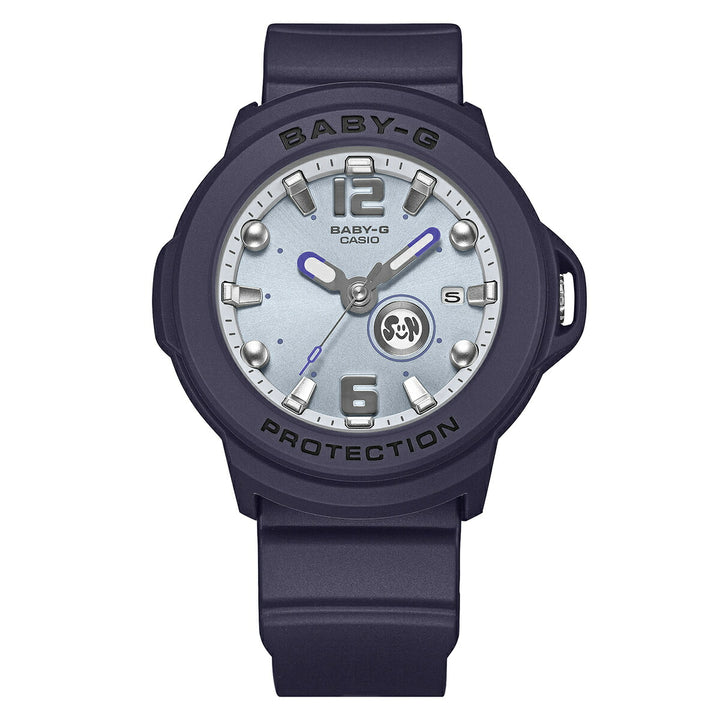 BABY-G BABY-G+PLUS ベイビージープラス BGA-15K-2AJR レディース 電池式 アナログ 3針 樹脂バンド ネイビー 専用ホルダーつき