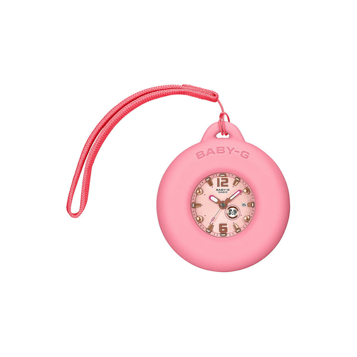 BABY-G BABY-G+PLUS ベイビージープラス BGA-15K-4AJR レディース 電池式 アナログ 3針 樹脂バンド ピンク 専用ホルダーつき