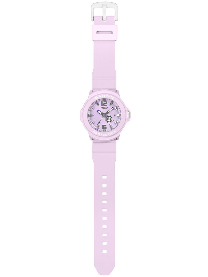 BABY-G BABY-G+PLUS ベイビージープラス BGA-15K-6AJR レディース 電池式 アナログ 3針 樹脂バンド パープル 専用ホルダーつき