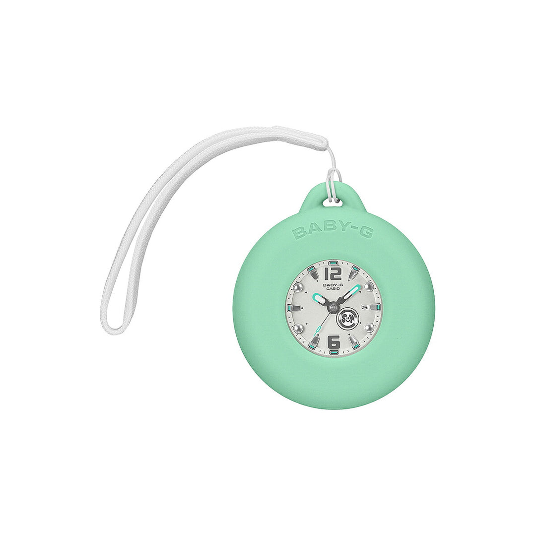 BABY-G BABY-G+PLUS ベイビージープラス BGA-15K-7AJR レディース 電池式 アナログ 3針 樹脂バンド ホワイト 専用ホルダーつき