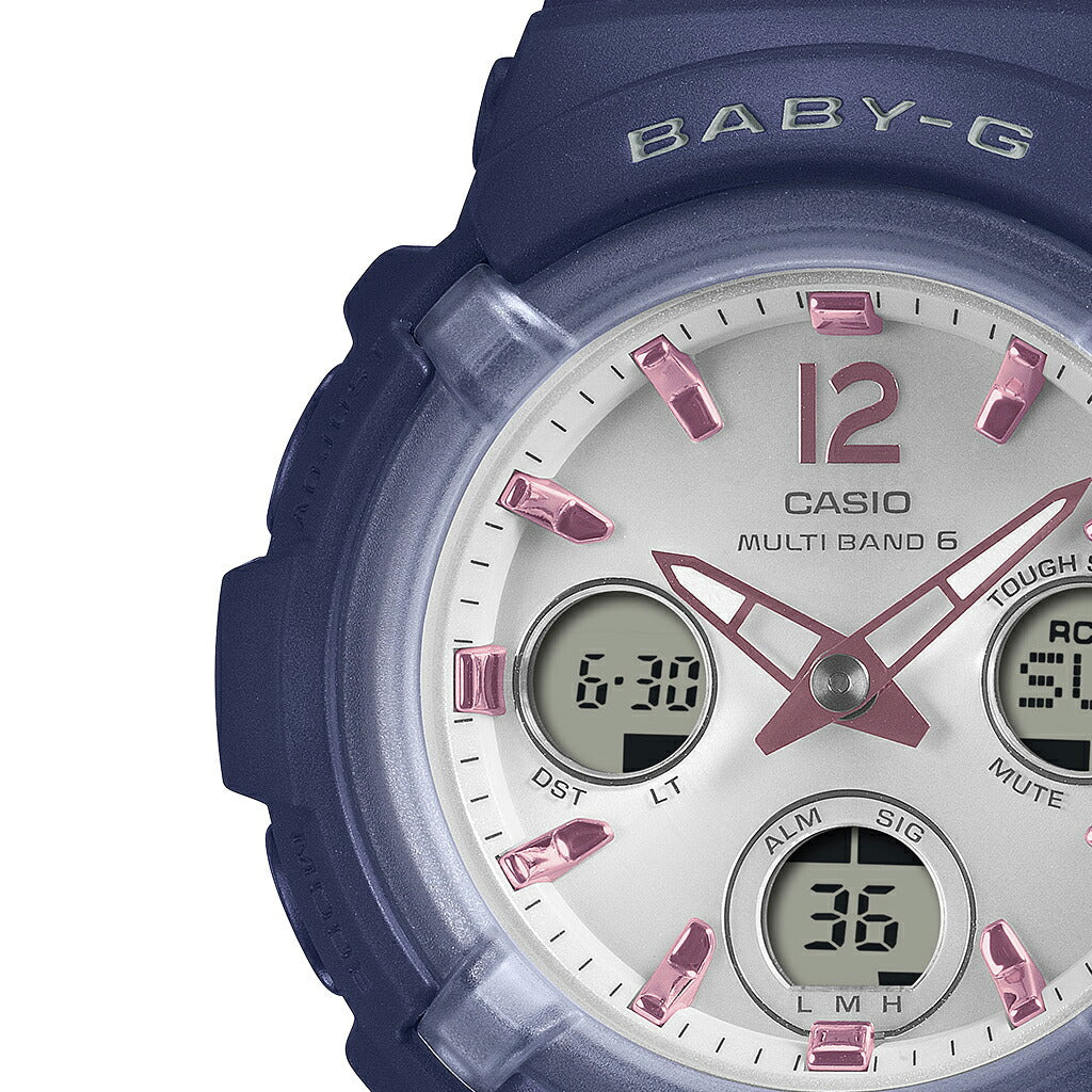 BABY-G BGA-2800シリーズ ネイビー BGA-2800-2A2JF レディース 電波