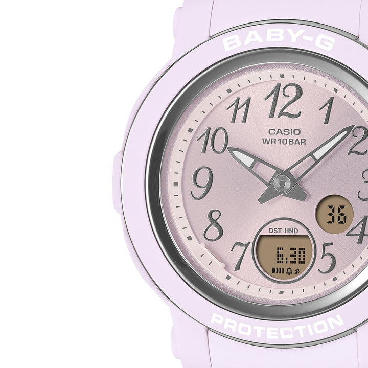 BABY-G BGA-290シリーズ スタンダード アラビック ライトパープル BGA-290SA-6AJF レディース 電池式 アナデジ