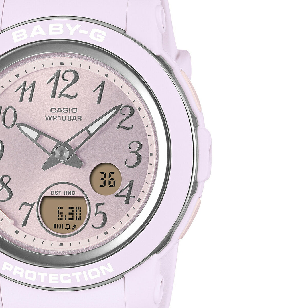 BABY-G BGA-290シリーズ スタンダード アラビック ライトパープル BGA-290SA-6AJF レディース 電池式 アナデジ