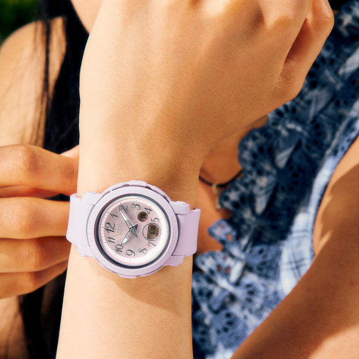 BABY-G BGA-290シリーズ スタンダード アラビック ライトパープル BGA-290SA-6AJF レディース 電池式 アナデジ
